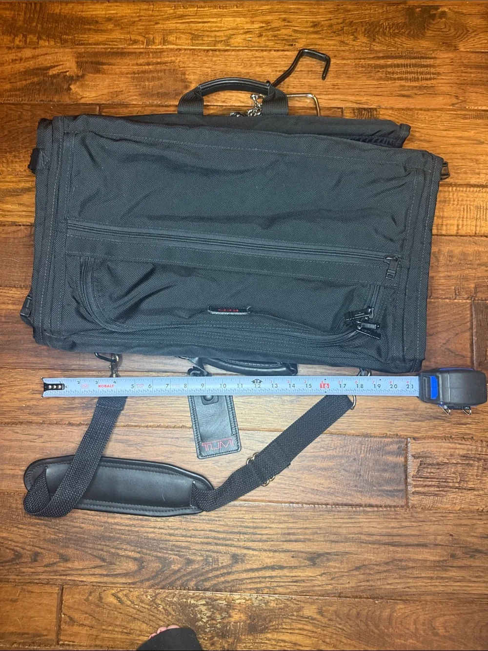 TUMI RED Alfa Black Men's Travel Duffel Bag